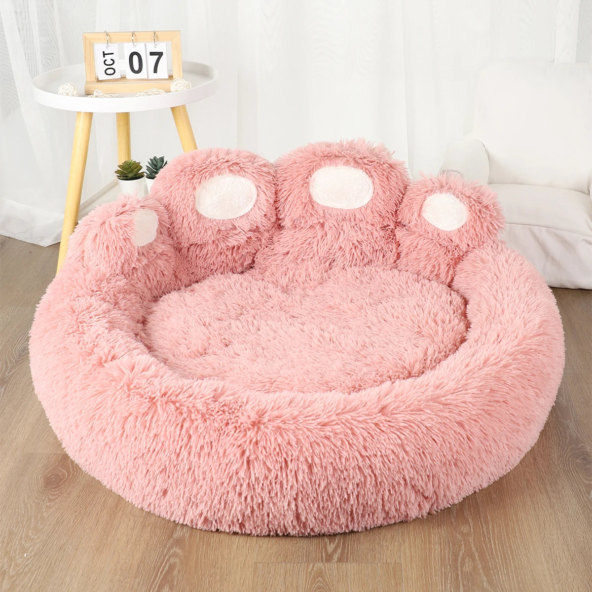 Premium Plush Fluffy Winter Dog Sofa Bed
