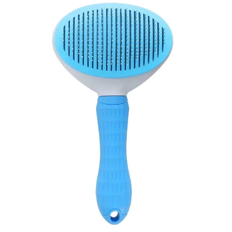 Dog Grooming Brush With Easy Clean