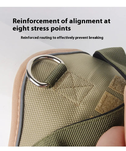 Anti Pull Reflective Adjustable Dog Walking Harness