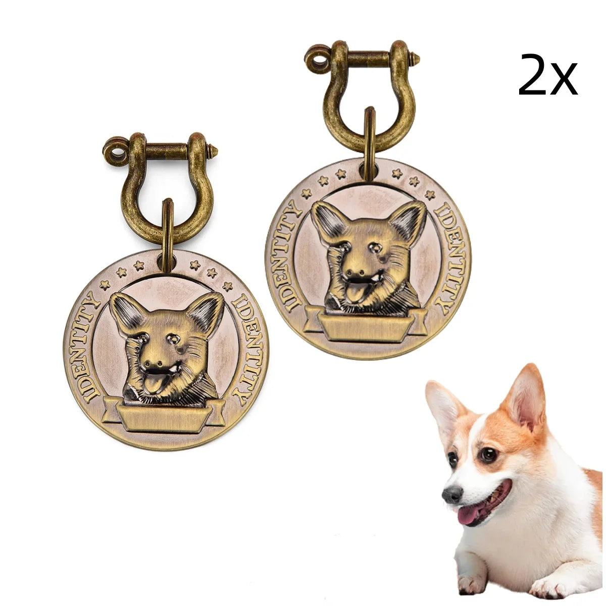 VIP Customizable Engraved Pets ID for Dog and Cat