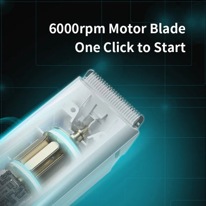 Low Noise Waterproof Wireless Pet Grooming Clipper