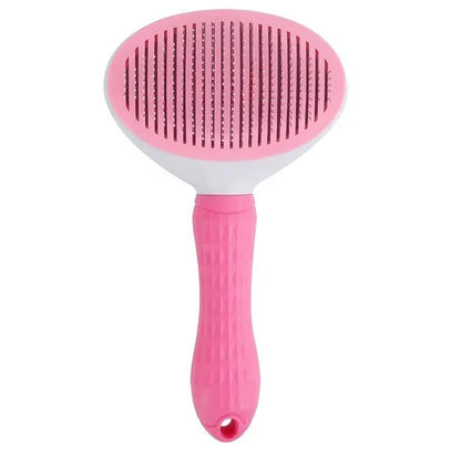 Dog Grooming Brush With Easy Clean