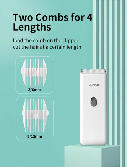 Low Noise Waterproof Wireless Pet Grooming Clipper