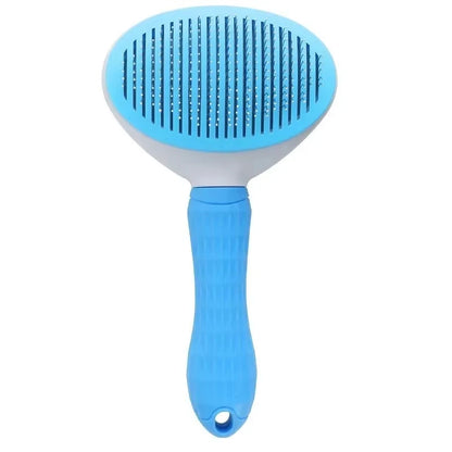 Dog Grooming Brush With Easy Clean