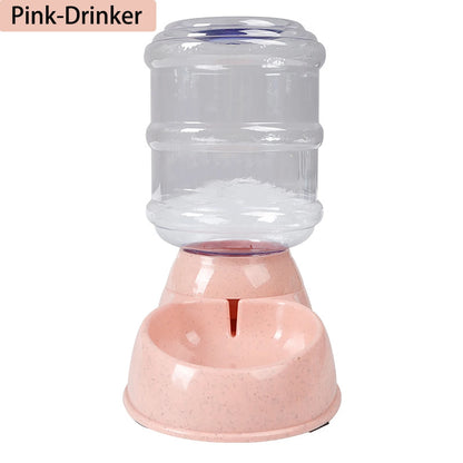 Large Capacity Automatic Pet Feeder & Water Dispenser