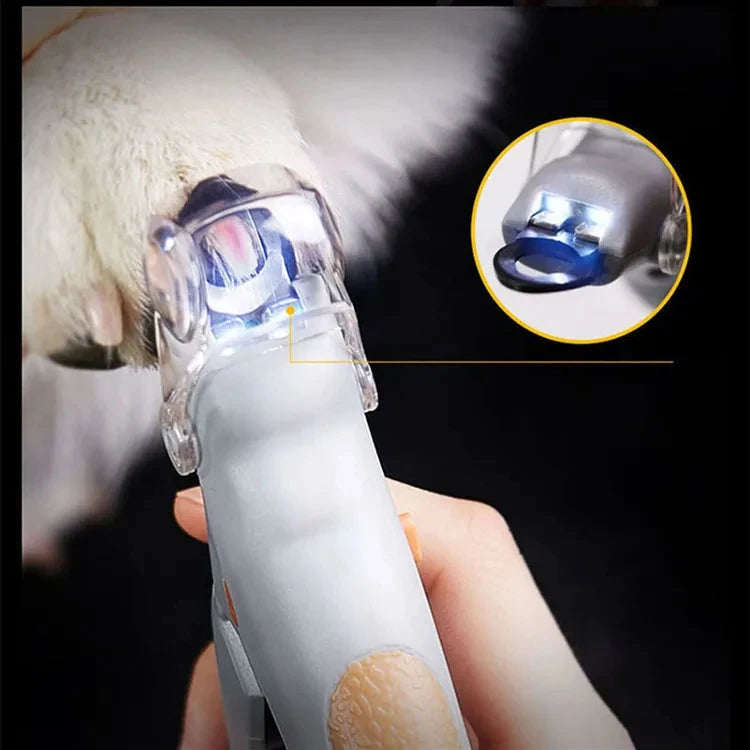 Pet Nail Clipper Scissors With LED