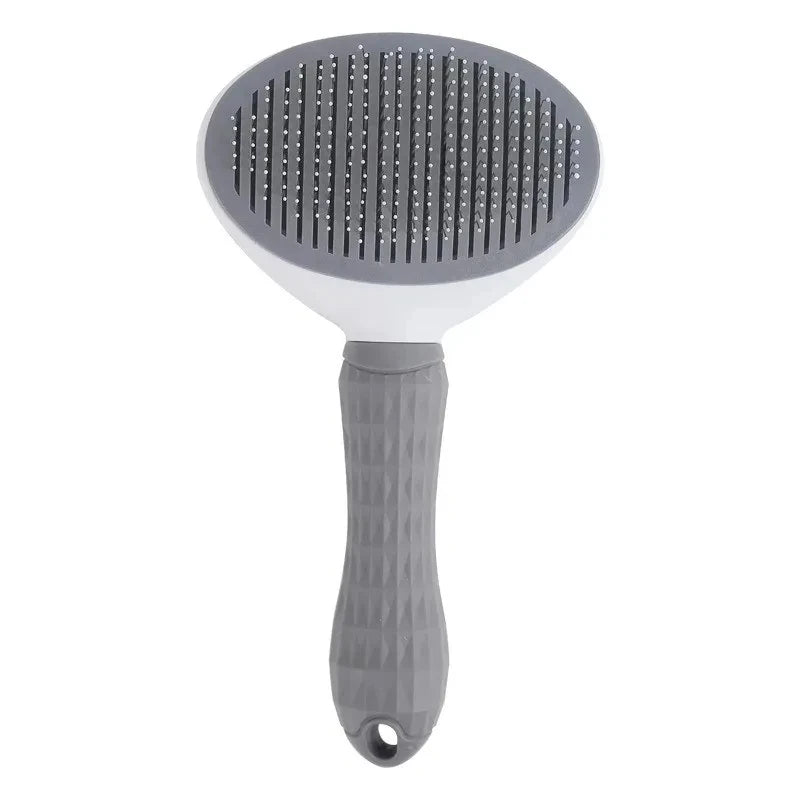 Dog Grooming Brush With Easy Clean