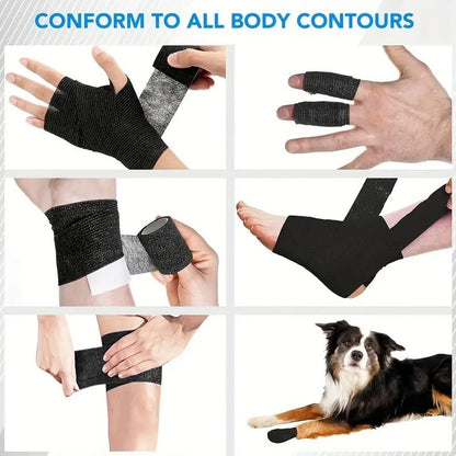Waterproof Elastic Self-Adhering Pet Bandage