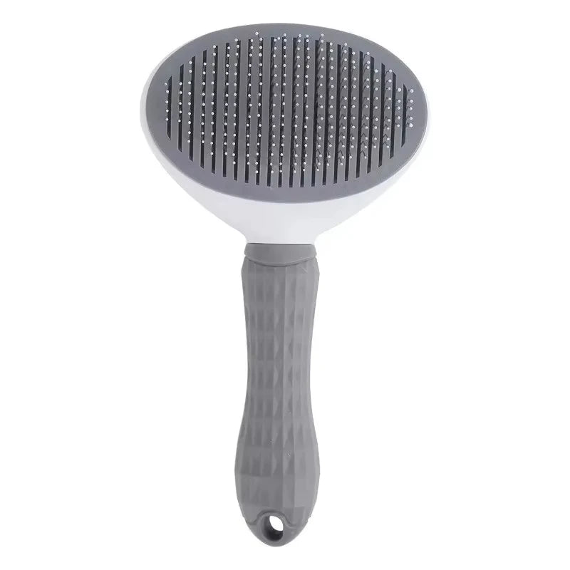 Dog Grooming Brush With Easy Clean