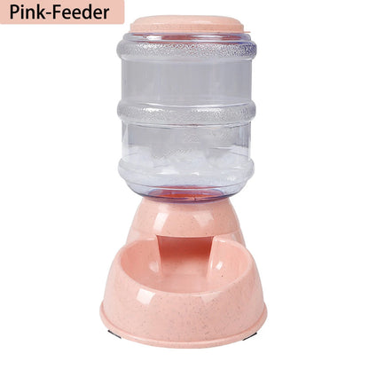 Large Capacity Automatic Pet Feeder & Water Dispenser