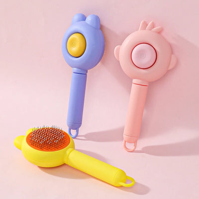 Pet Hair Removal and Grooming Brush Tool