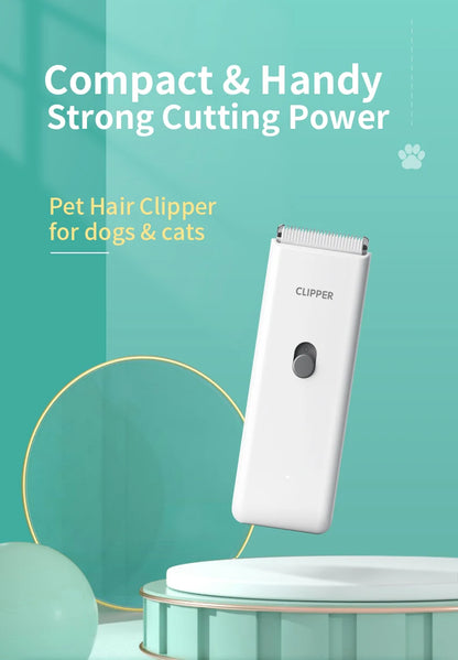 Low Noise Waterproof Wireless Pet Grooming Clipper