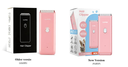 Low Noise Waterproof Wireless Pet Grooming Clipper