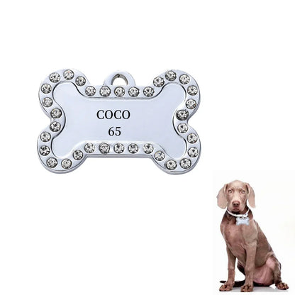 VIP Customizable Engraved Pets ID for Dog and Cat