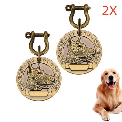 VIP Customizable Engraved Pets ID for Dog and Cat