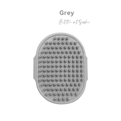 Pet Grooming Massage Brush With Handle