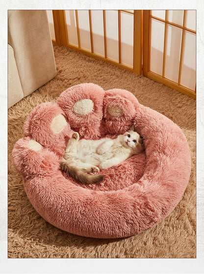 Premium Plush Fluffy Winter Dog Sofa Bed