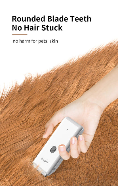 Low Noise Waterproof Wireless Pet Grooming Clipper